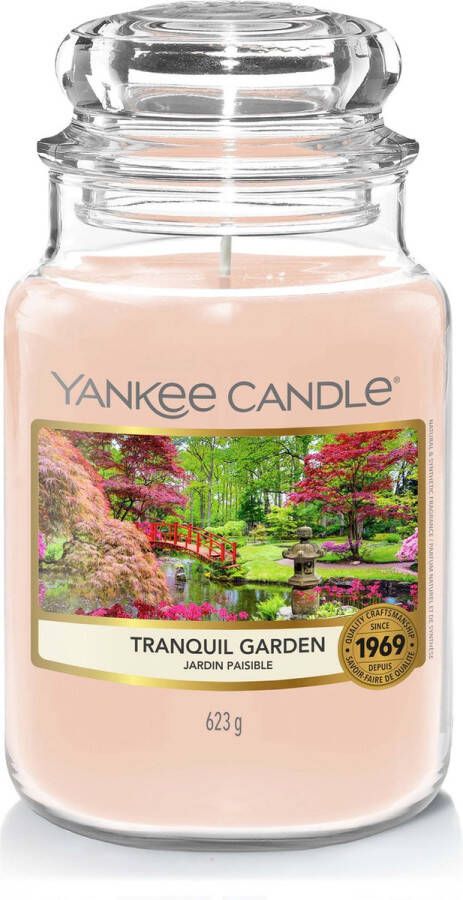 Yankee Candle Geurkaars Large Tranquil Garden 17 cm ø 11 cm