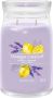 Yankee Candle Geurkaars Large met 2 lonten Lemon Lavender 16 cm ø 9 cm - Thumbnail 1