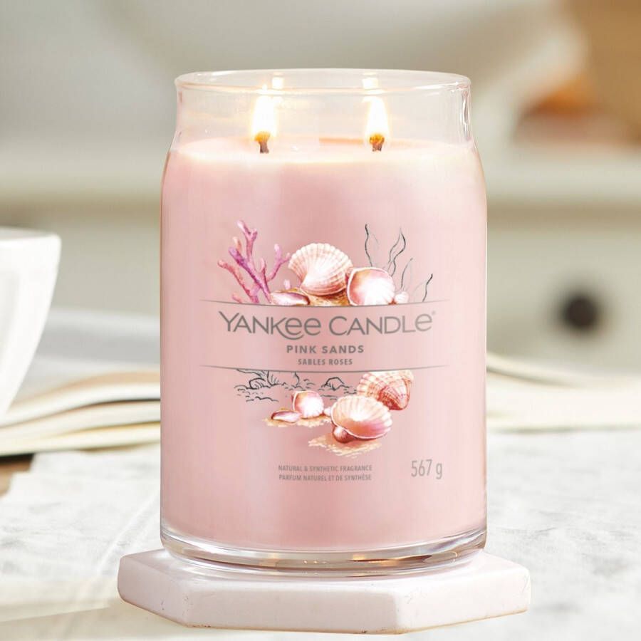 Yankee Candle Pink Sands Signature Large Jar