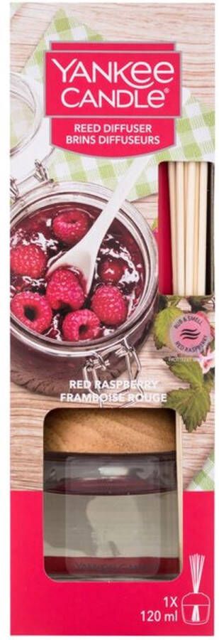 Yankee Candle Red Raspberry Reed Diffuser ( maliny ) Aroma difuzér s náplní (U)