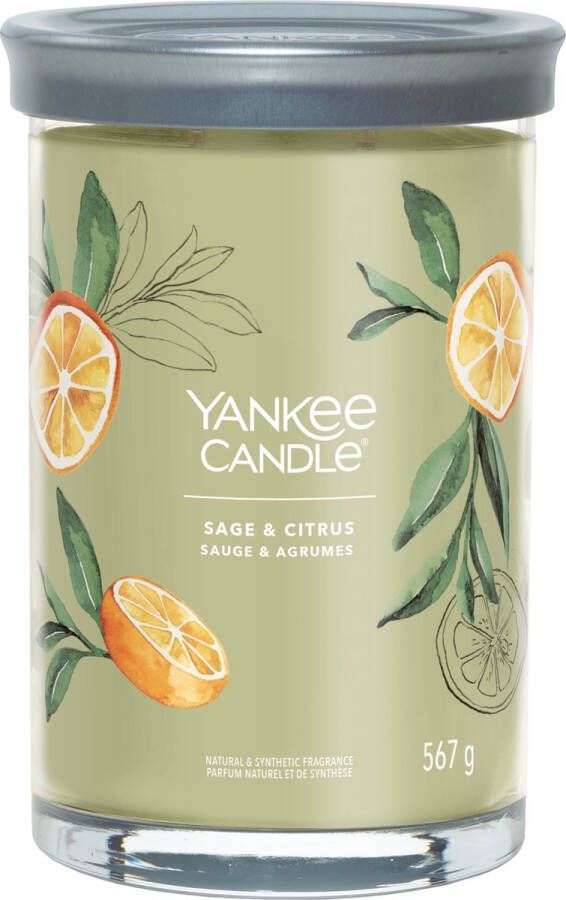 Yankee Candle Sage & Citrus Signature Large Tumbler
