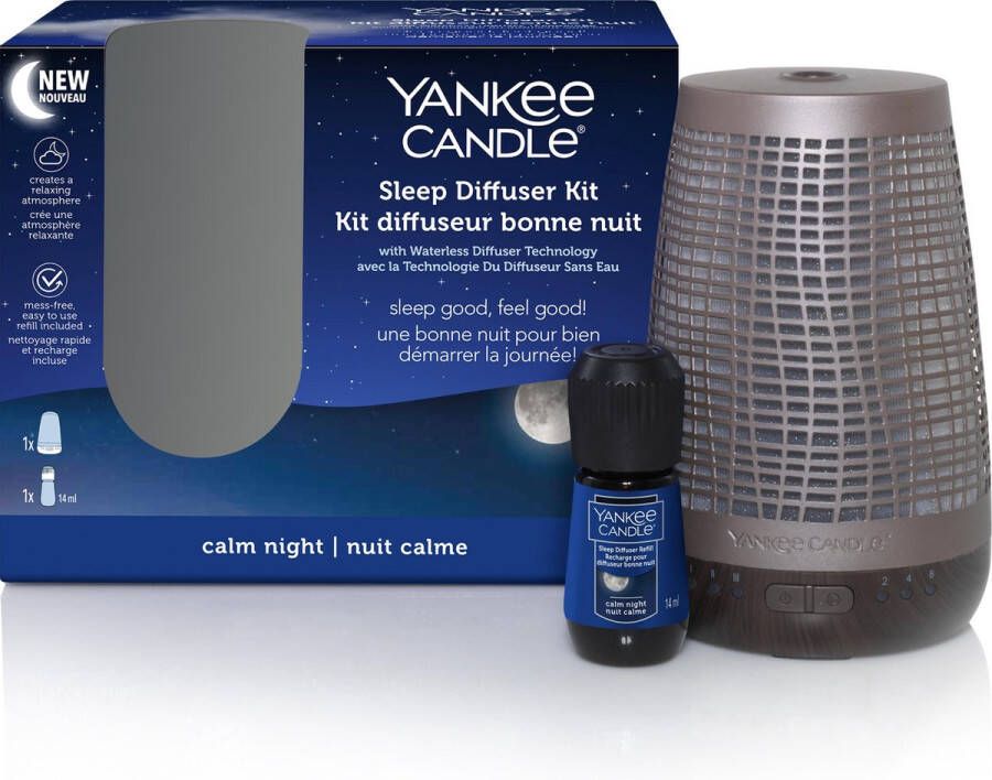 Yankee Candle Sleep Diffuser Calm Night Starters Kit