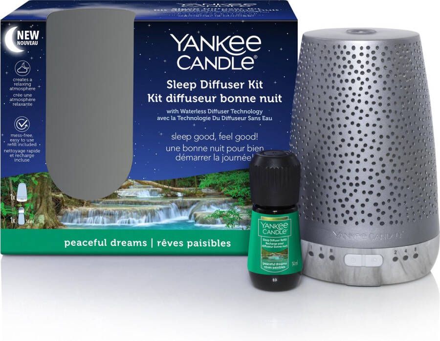 Yankee Candle Sleep Diffuser Starters Kit Peaceful Dreams