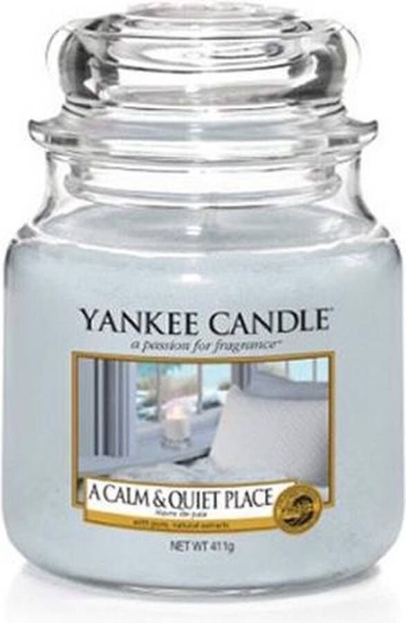 Yankee Candle Geurkaars Small A Calm and Quiet Place 9 cm ø 6 cm