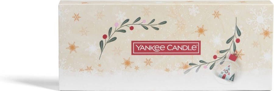 Yankee Candle Snow Globe Wonderland 10 Tealight & 1 Holder Gift Set