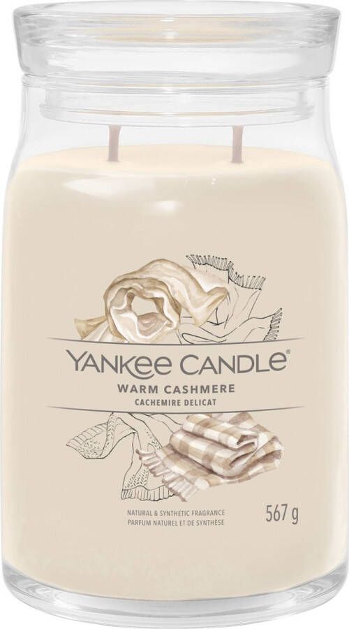 Yankee Candle Warm Cashmere Signature Large Jar