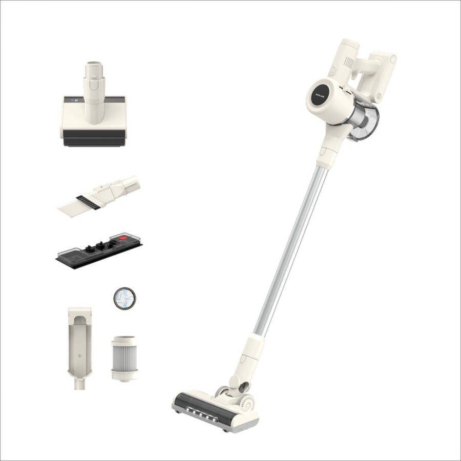 Yar Designo Steelstofzuiger Zelfstaande steelstofzuiger draadloos Zonder Zak 300W Vacuum Cleaner Krachtig