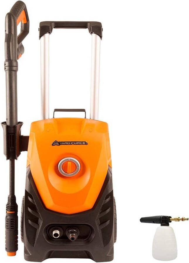 Yard Force EW U13B Hogedrukreiniger 1800W 135bar Inclusief Schuimkanon en Accessoires