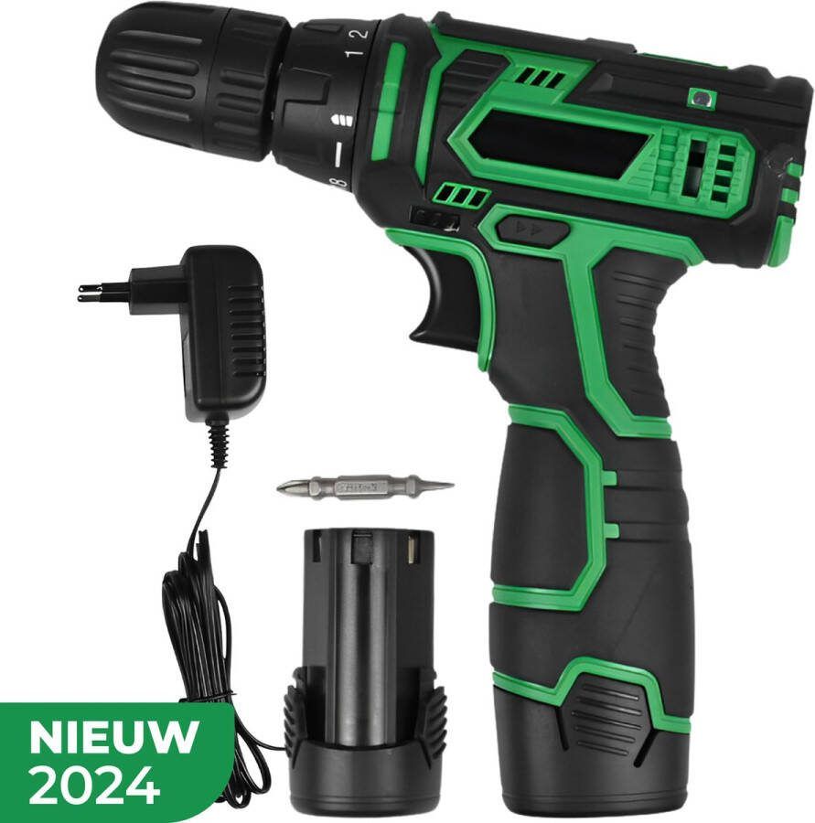 Ye Accuboormachine – 12V Li-Ion – Incl. 1x accu sneloplader