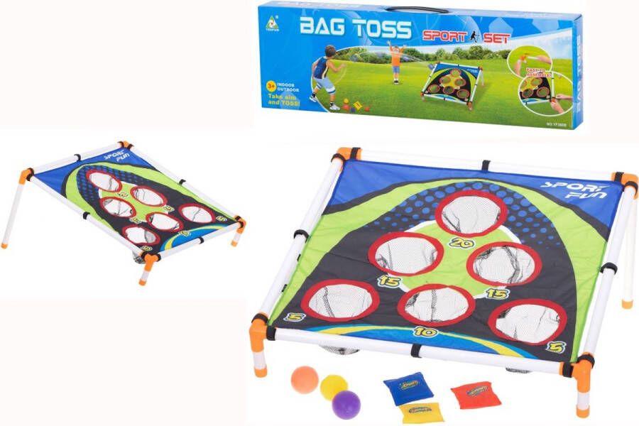 Yeefun Cornhole Bean Bag Gooi naar het Doel met Ballen en Tassen Darts Arcade Spel Ballen Zakken Gooien Werpspel