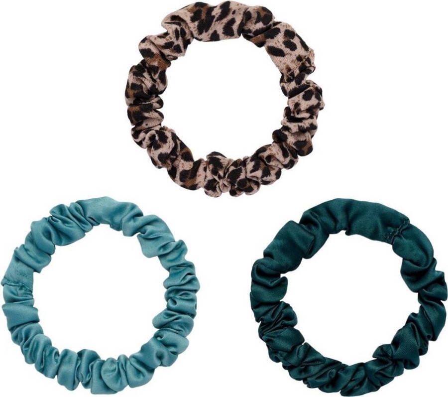 Yehwang Mini Haarwokkel Scrunchies 3 Stuks 3 Kleuren Scrunchie Haarelastiek Strakke Haar Elastiek Wokkel Scrunchie Haaraccessoires Dames Meisjes Haarsieraad