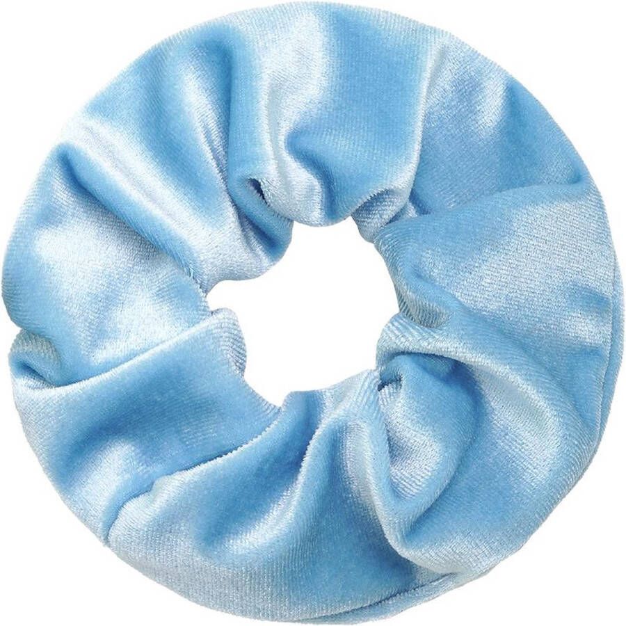 Yehwang Scrunchie Velvet Blauw Milace