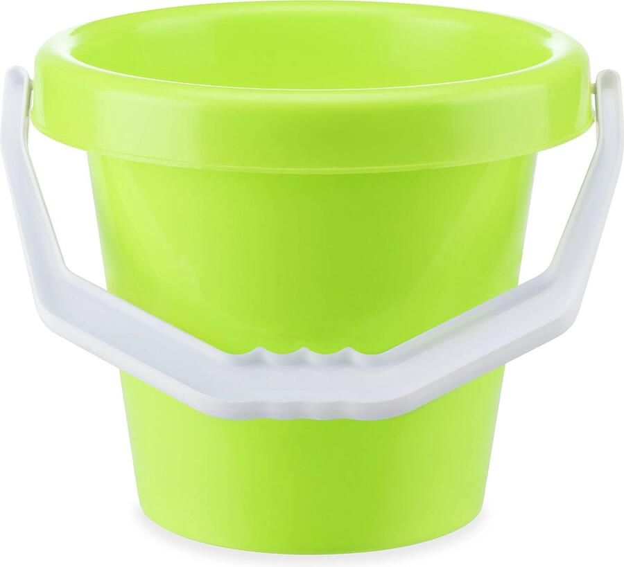 Yello Grote Ronde Emmer Groen 21 5 x 19 cm Perfect voor Strand en Zandbakplezier