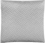 Yellow Ash-Grey Kussensloop Audrey-pillowcase 50x50 cm gemaakt van 100% Polyester - Thumbnail 1