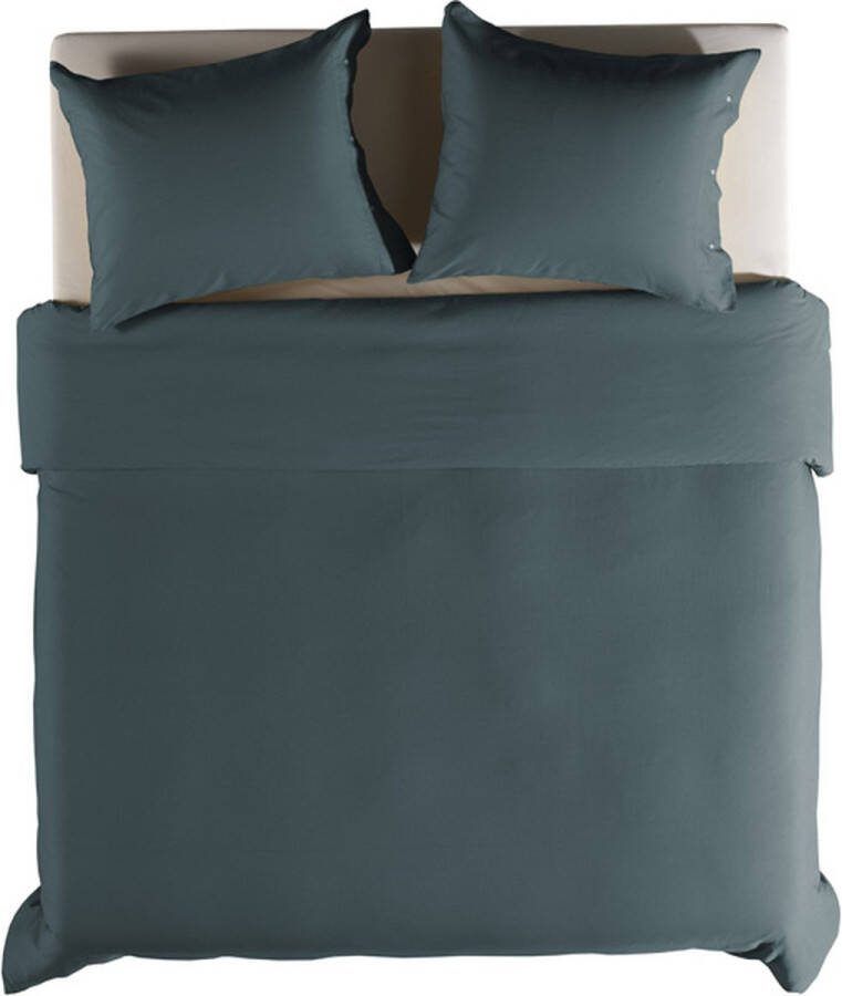 Yellow Geel dekbedovertrek Cialda Dusk Blauw 2-Persoons 200x200 220 cm