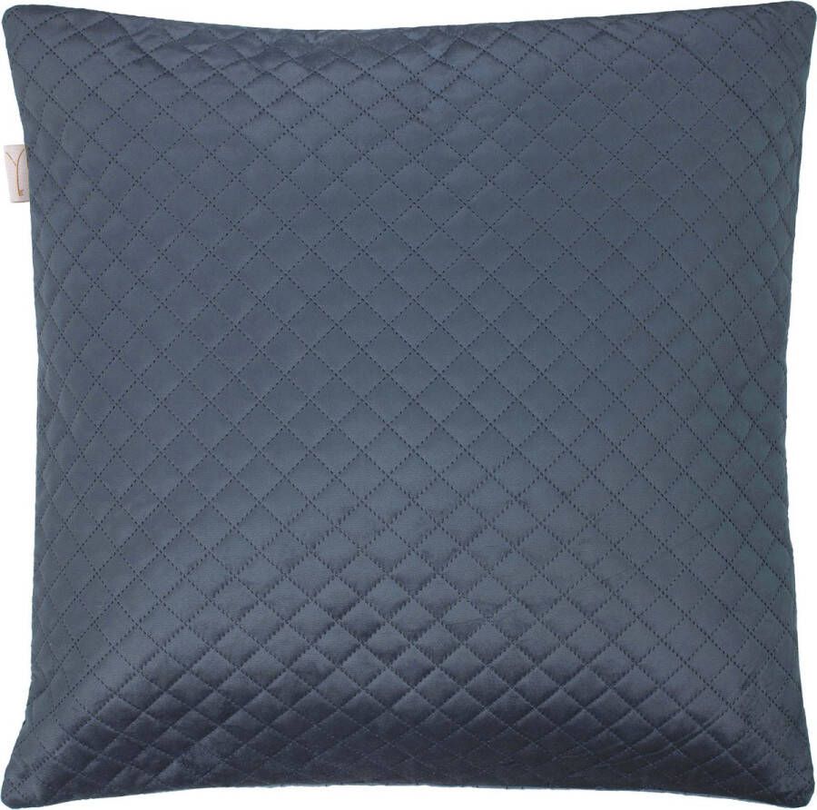 Yellow Dusk-Blue Kussensloop Victoria-pillowcase 50x50 cm gemaakt van 100% Polyester