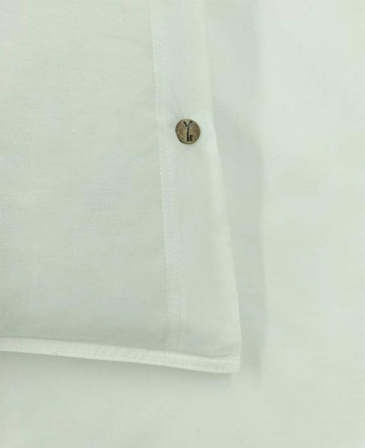 Yellow Percale dekbedovertrek Lits-jumeaux (240x200 220 cm + 2 slopen) Percal katoen Ice Green