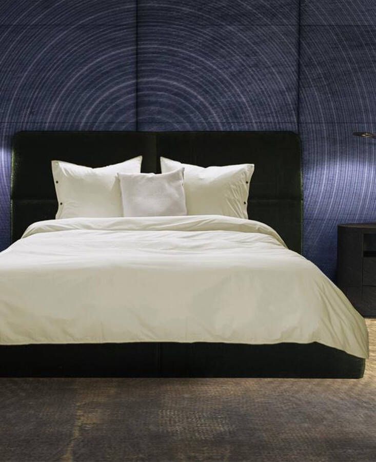 Yellow Percale Dekbedovertrek Litsjumeaux XL 260x200 220 cm Pristine Ivory
