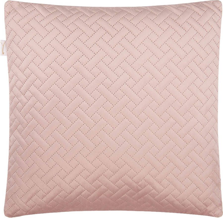 Yellow Shady-Pink Kussensloop Audrey-pillowcase 50x50 cm gemaakt van 100% Polyester
