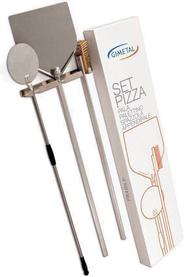 Yepp Pizza accessoires set Pizzaschep Ovenborstel GMG PIZ-SET