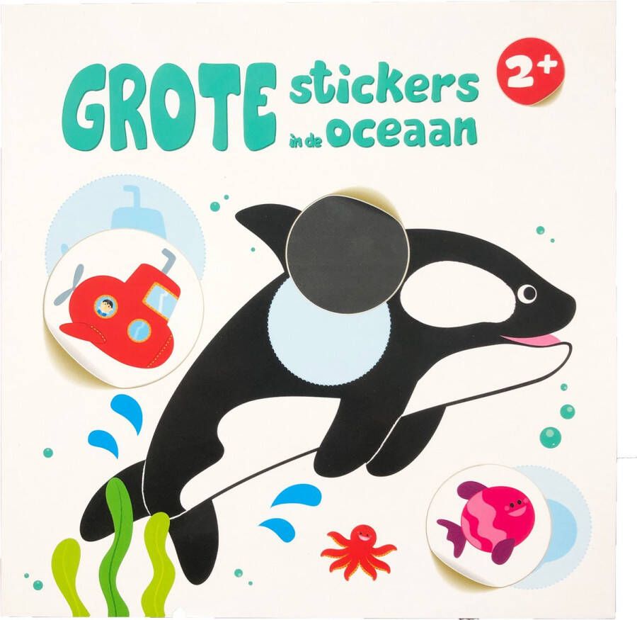 Yo-Yo Books Grote stickers in de oceaan Stickerboek
