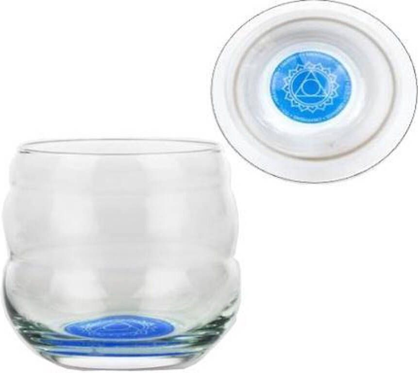 Yogi & Yogini Chakra drinkglazen set Nature Design 7x250 Glas S