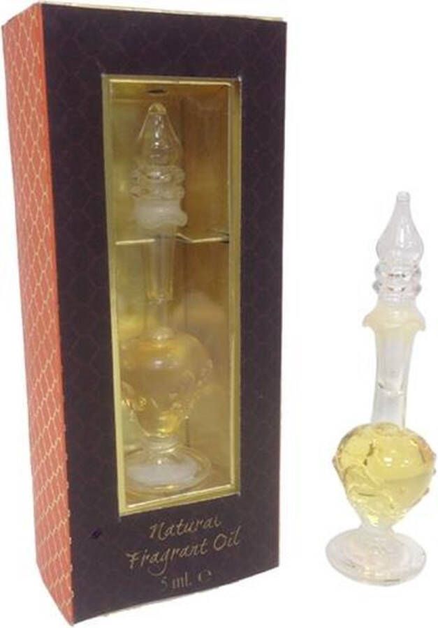 Yogi & Yogini Geurolie in handgeblazen flesje Buddha delight 5ml (3 stuks) S