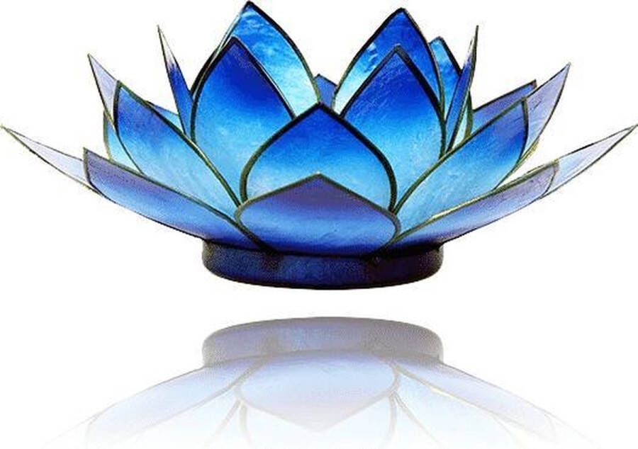 Yogi & Yogini Lotus Sfeerlicht Blauw Tweekleurig