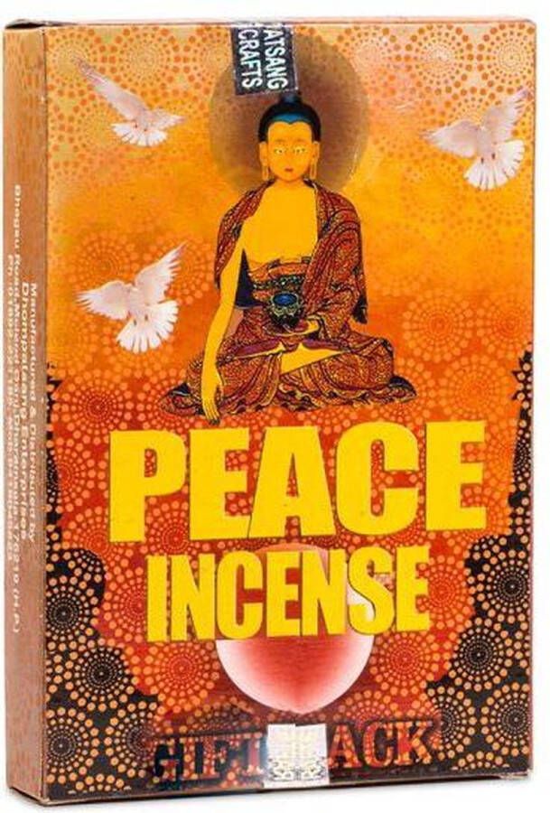 Yogi & Yogini Tibetaanse Peace Wierook (5 pakjes met 12 stokjes)