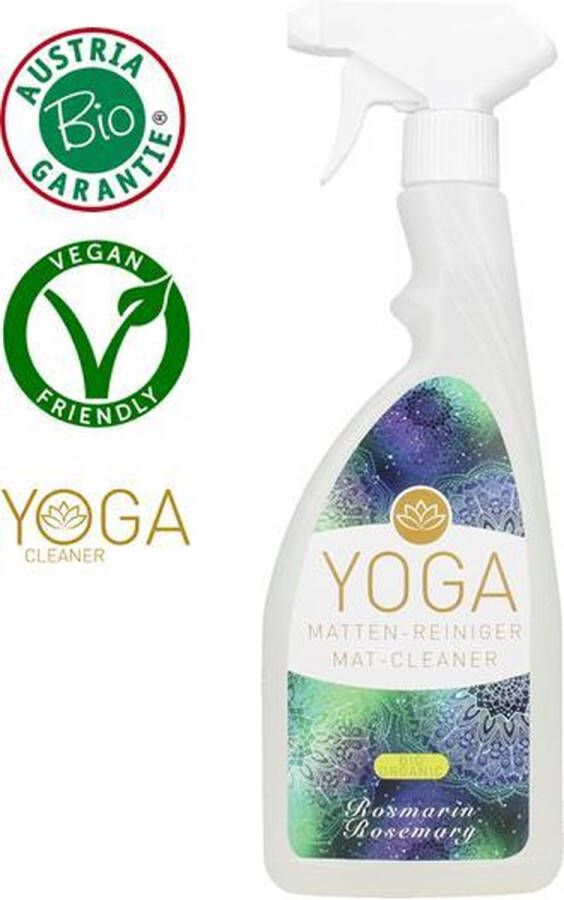 Yogi & Yogini Yogamat reiniger biologisch Rozemarijn 510 ml (3 stuks) M
