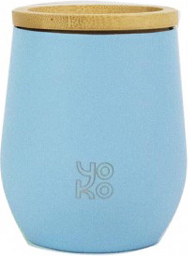 Yoko Design isothermische mok 250 ml Sky Blue