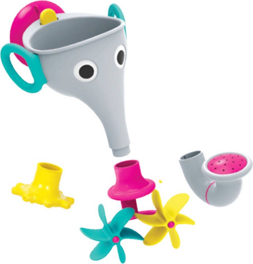 Yookidoo Baby Badspeeltje Plezier met de Olifant Douche Funelefun Grijs