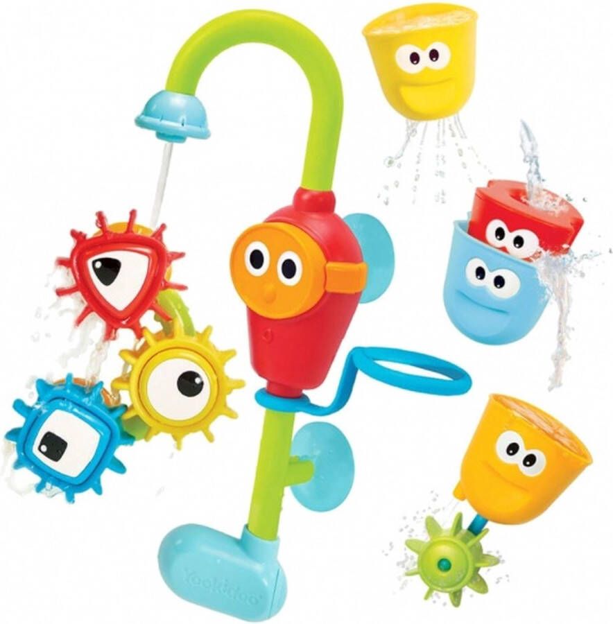 Baby en Tiener Megastore Yookidoo Badspeelgoed Waterspuiter Spin &apos;N&apos; Sort 39 Cm