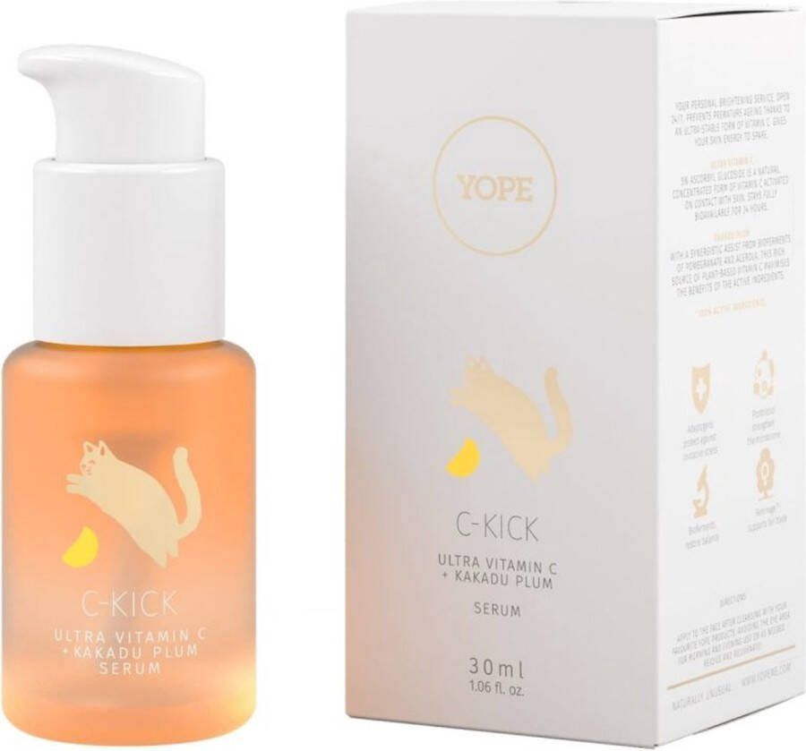 Yope C-Kick Gezichtsserum Ultra Vitamine C + Kakadu Plum 30ml