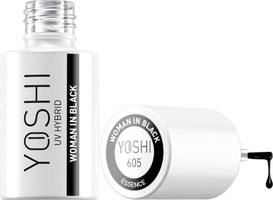 YoshiToys Yoshi UV LED Hybrid Gel Nagellak 6ml Woman In Black Gellak