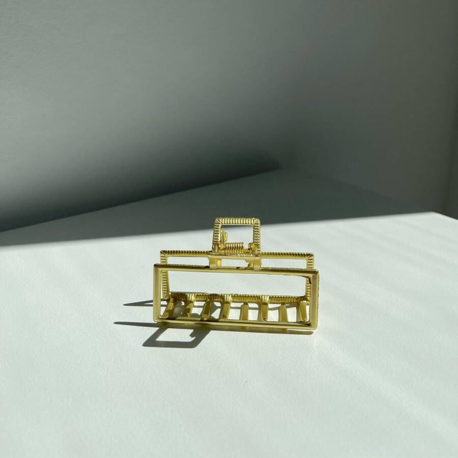 YOSMO Premium metalen haarklem Geo Haar clip Kleur goud
