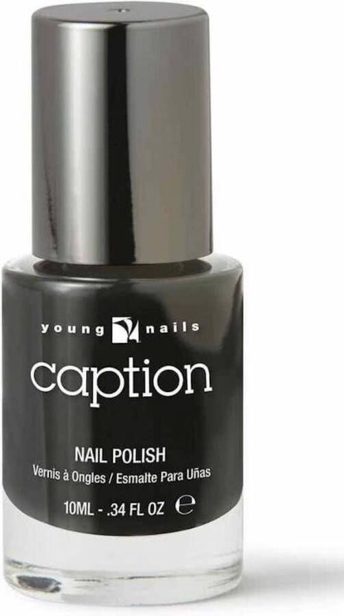 Young Nails Caption Nagellak 017 Look don't touch zwart