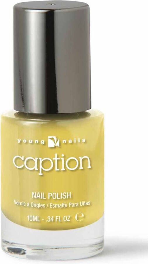 Young Nails Caption Nagellak 023 Get happy fast geel