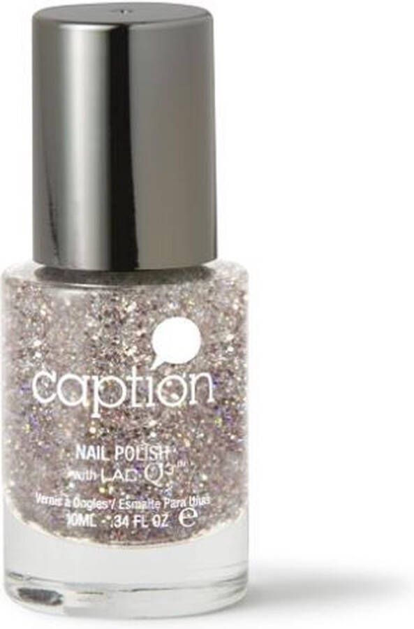 Young Nails Caption nagellak 099 Drinks On Me rose glitter