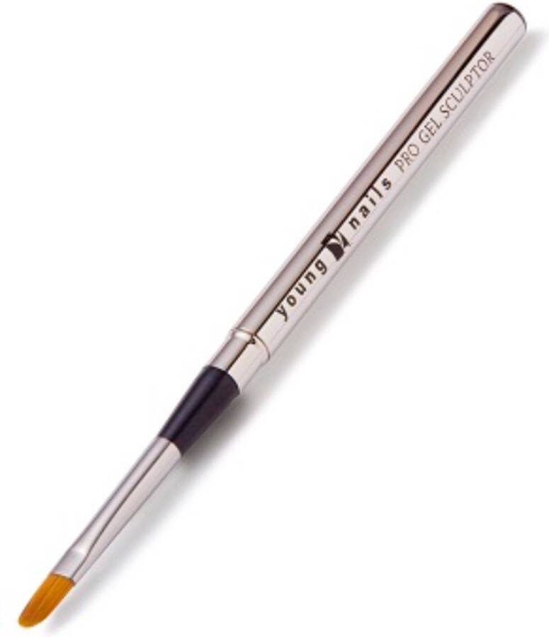 YOUNG NAILS Penseel Finesse Pro Gel Sculptor Nail Gel Penseel