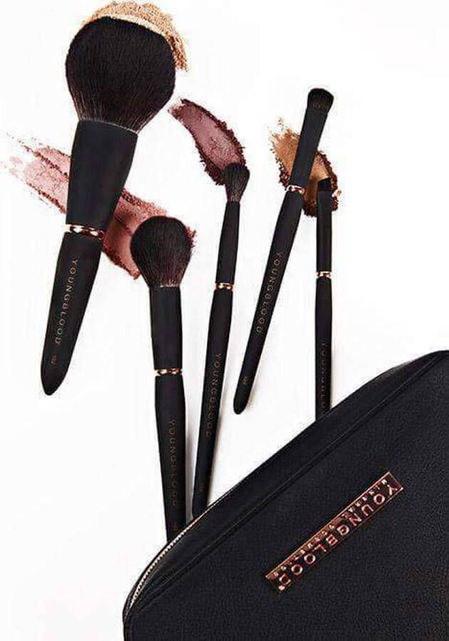 Youngblood Jet Set Make Up Brush Kit -all time favorite brushes Mix van penselen