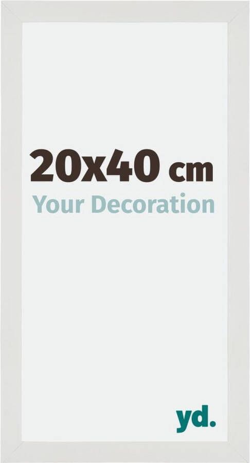 Your Decoration Mura MDF Fotolijst 20x40 cm Wit Mat