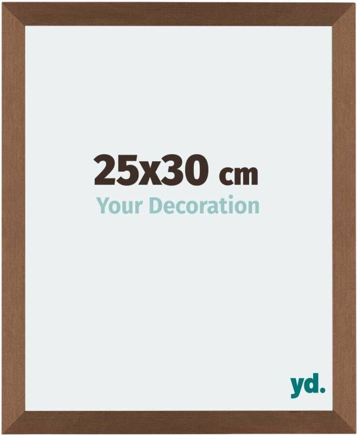 Your Decoration Mura MDF Fotolijst 25x30 cm Koper Decor