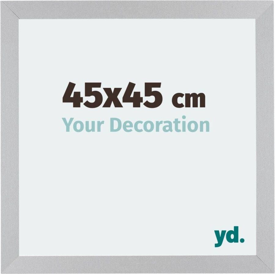 Your Decoration Mura MDF Fotolijst 45x45 cm Zilver Mat
