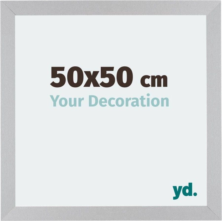 Your Decoration Mura MDF Fotolijst 50x50 cm Zilver Mat