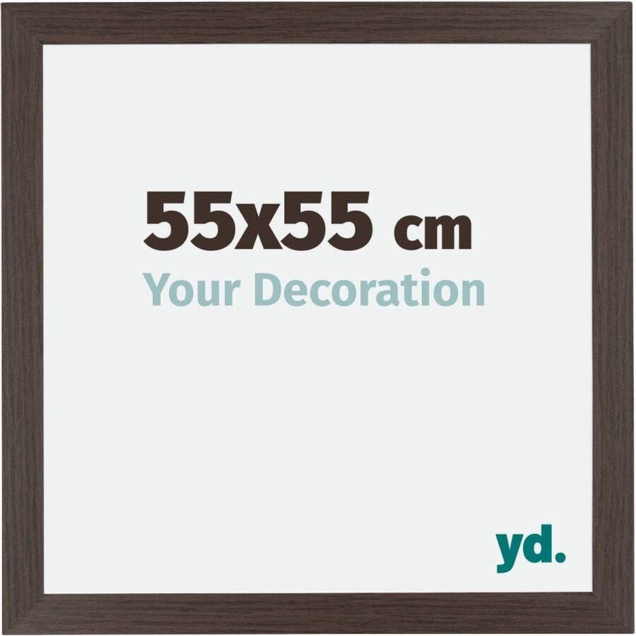 Your Decoration Mura MDF Fotolijst 55x55 cm Eiken Donker