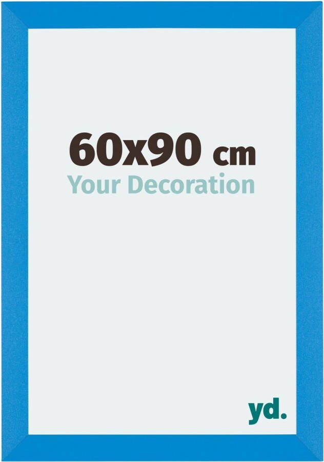 Your Decoration Mura MDF Fotolijst 60x90 cm Helder Blauw