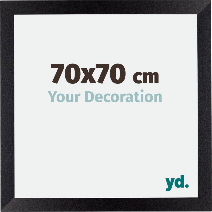 Your Decoration Mura MDF Fotolijst 70x70 cm Zwart Mat