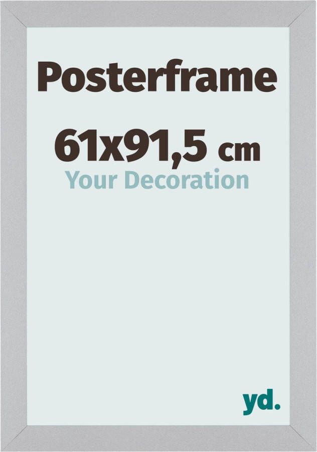 Your Decoration Posterlijst 61x91 5cm Zilver MDF Parma