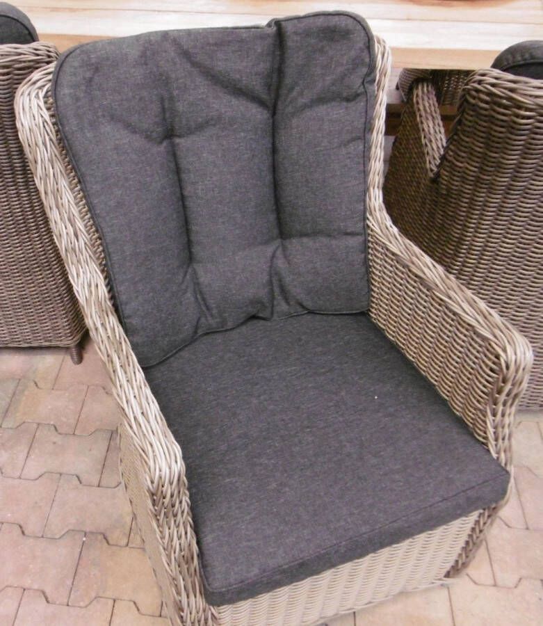 Own Canossa Dining stoel incl handgreep Wicker HM02 Kobo stof 239 M